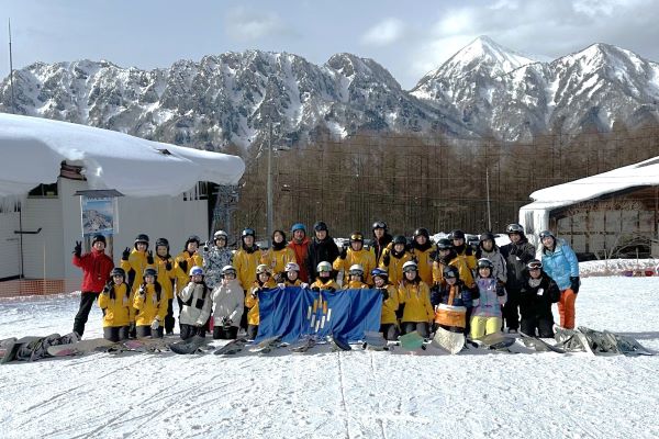 集合写真　戸隠スキー場にて